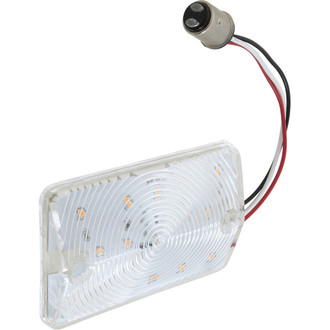 OER® - Driver Side Chrome Amber Turn Signal/Parking Light