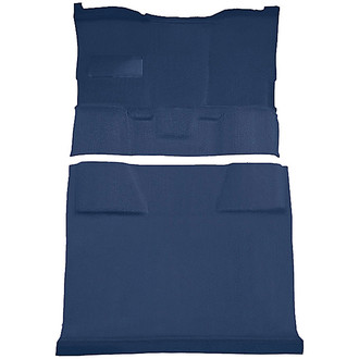 OER® - Regatta Blue Molded Cut Pile Replacement Passenger Area Carpet Kit with Standard Backing