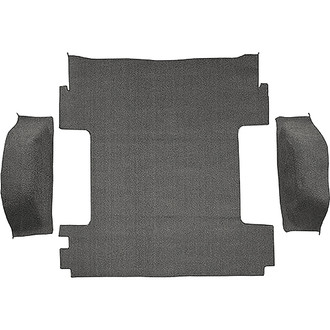 OER® - Gunmetal Gray Molded Loop Replacement Cargo Area Carpet and Molded Wheel Well Covers with Standard Backing