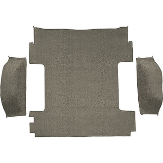 OER® - Fawn Sandalwood Molded Loop Replacement Cargo Area Carpet and Molded Wheel Well Covers with Standard Backing
