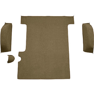 OER® - Gold Molded Loop Replacement Cargo Area Carpet and Molded Wheel Well Covers with Standard Backing