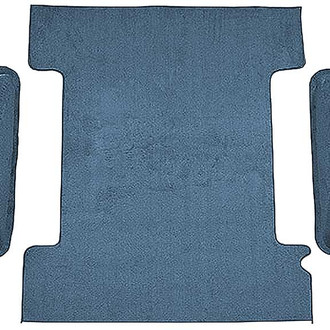 OER® - Light Blue Molded Cut Pile Replacement Cargo Area Carpet with Standard Backing