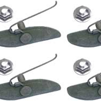 OER® - Upper Fender Molding Clip Set