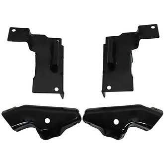 OER® - Front Inner and Outer Bumper Impact Bar Mounting Bracket Set