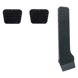 OER® - Rubber Manual Clutch/Brake/Accelerator Pedal Pad Set (3-Piece Set)