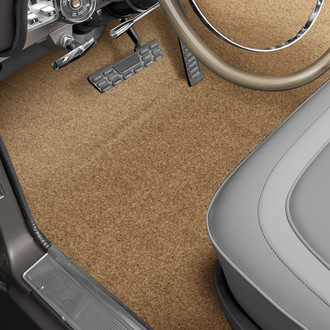 OER® - Gold Molded Cut Pile Replacement Passenger Area Carpet Kit