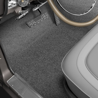 OER® - Medium Gray Molded Cut Pile Replacement Carpet Kit with Standard Backing