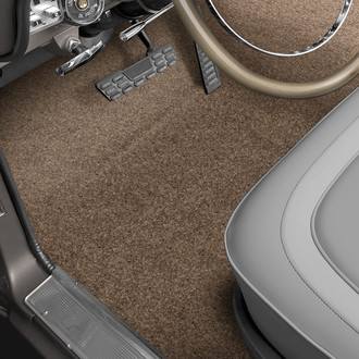 OER® - Dark Saddle Molded Cut Pile Replacement Carpet Kit