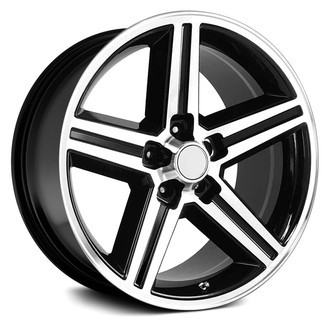 OER® - IROC Gloss Black with Machined Face 18x8 Alloy Factory Wheel