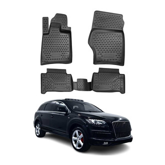 OMAC® - Classic 1st & 2nd Row Black Floor Mat Set