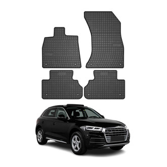 OMAC® - Classic 1st & 2nd Row Black Floor Mat Set