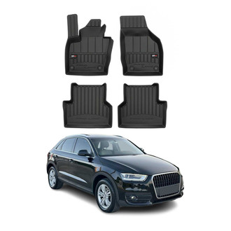 OMAC® - Premium 1st & 2nd Row Black Floor Mat Set