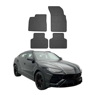 OMAC® - Classic 1st & 2nd Row Black Floor Mat Set