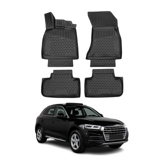 OMAC® - Classic 1st & 2nd Row Black Floor Mat Set