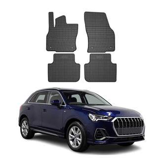 OMAC® - Classic 1st & 2nd Row Black Floor Mat Set