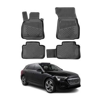 OMAC® - Classic 1st & 2nd Row Black Floor Mat Set
