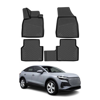 OMAC® - Classic 1st & 2nd Row Black Floor Mat Set