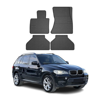OMAC® - Classic 1st & 2nd Row Black Floor Mat Set