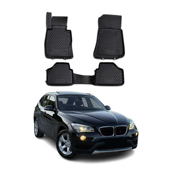 OMAC® - Classic 1st & 2nd Row Black Floor Mat Set
