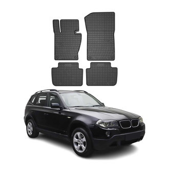 OMAC® - Classic 1st & 2nd Row Black Floor Mat Set