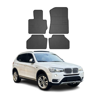 OMAC® - Classic 1st & 2nd Row Black Floor Mat Set
