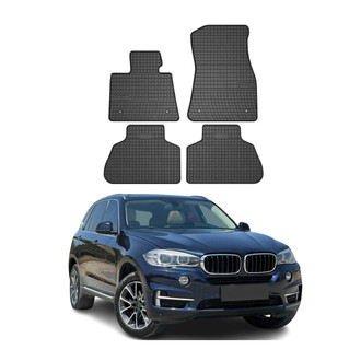 OMAC® - Classic 1st & 2nd Row Black Floor Mat Set