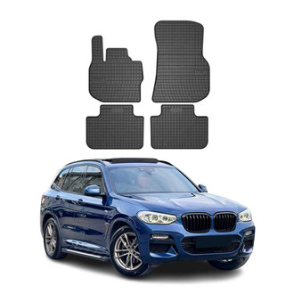 OMAC® - Classic 1st & 2nd Row Black Floor Mat Set