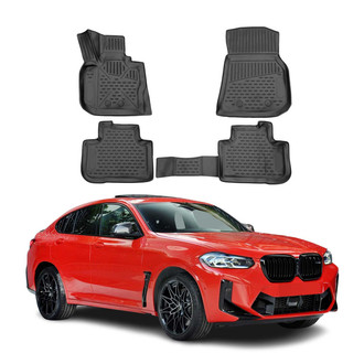 OMAC® - Classic 1st & 2nd Row Black Floor Mat Set