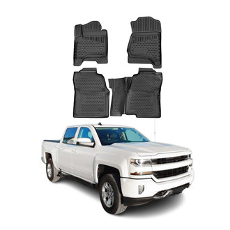 OMAC® - Classic 1st & 2nd Row Black Floor Mat Set