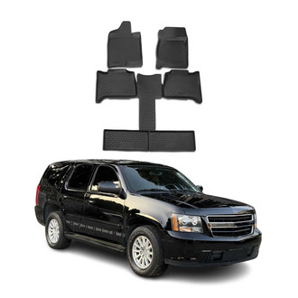 OMAC® - Classic 1st & 2nd Row Black Floor Mat Set