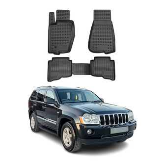 OMAC® - Classic 1st & 2nd Row Black Floor Mat Set