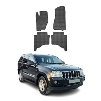 OMAC® - Classic 1st & 2nd Row Black Floor Mat Set