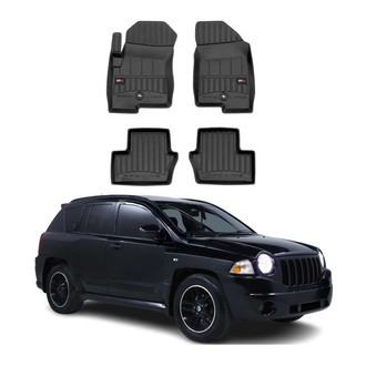 OMAC® - Premium 1st & 2nd Row Black Floor Mat Set