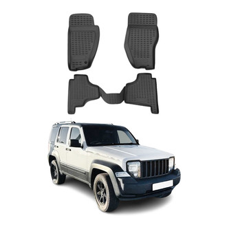 OMAC® - Classic 1st & 2nd Row Black Floor Mat Set