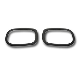 OMAC® - Brushed Black Rear Reflector Lamp Frame