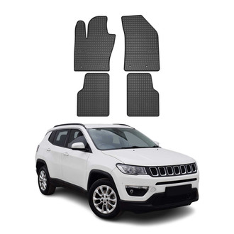 OMAC® - Classic 1st & 2nd Row Black Floor Mat Set