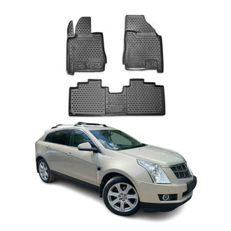 OMAC® - Classic 1st & 2nd Row Black Floor Mat Set
