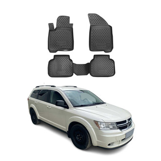 OMAC® - Classic 1st & 2nd Row Black Floor Mat Set
