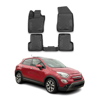 OMAC® - Classic 1st & 2nd Row Black Floor Mat Set
