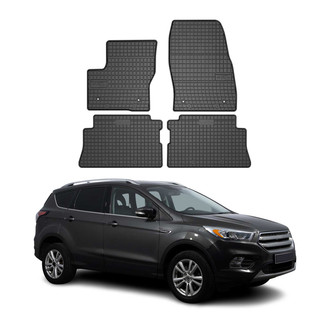 OMAC® - Classic 1st & 2nd Row Black Floor Mat Set