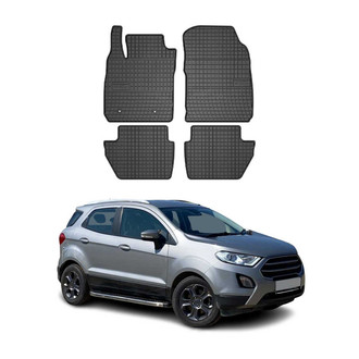 OMAC® - Classic 1st & 2nd Row Black Floor Mat Set