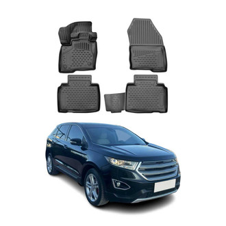 OMAC® - Classic 1st & 2nd Row Black Floor Mat Set