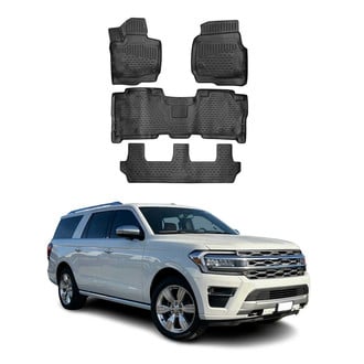 OMAC® - Classic 1st & 2nd Row Black Floor Mat Set