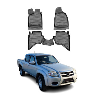 OMAC® - Classic 1st & 2nd Row Black Floor Mat Set