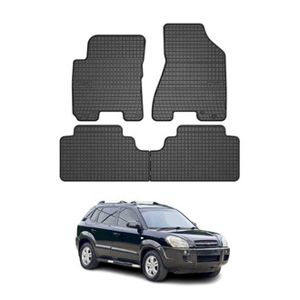 OMAC® - Classic 1st & 2nd Row Black Floor Mat Set