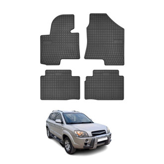 OMAC® - Classic 1st & 2nd Row Black Floor Mat Set