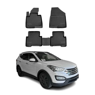 OMAC® - Classic 1st & 2nd Row Black Floor Mat Set