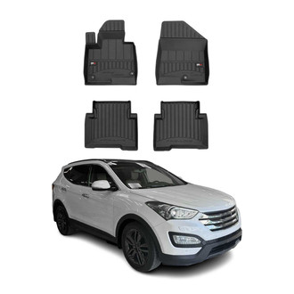 OMAC® - Premium 1st & 2nd Row Black Floor Mat Set