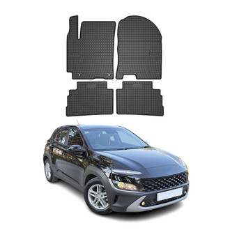 OMAC® - Classic 1st & 2nd Row Black Floor Mat Set