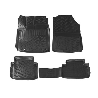 OMAC® - Classic 1st & 2nd Row Black Floor Mat Set